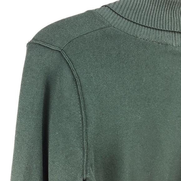 One Girl Who Forest Green Shrug - Picture 3 of 7